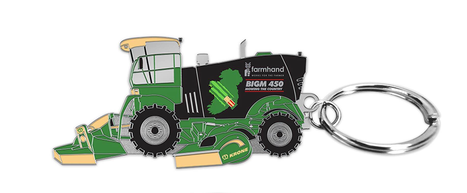 **Limited Edition** Mowing The Country Keyring